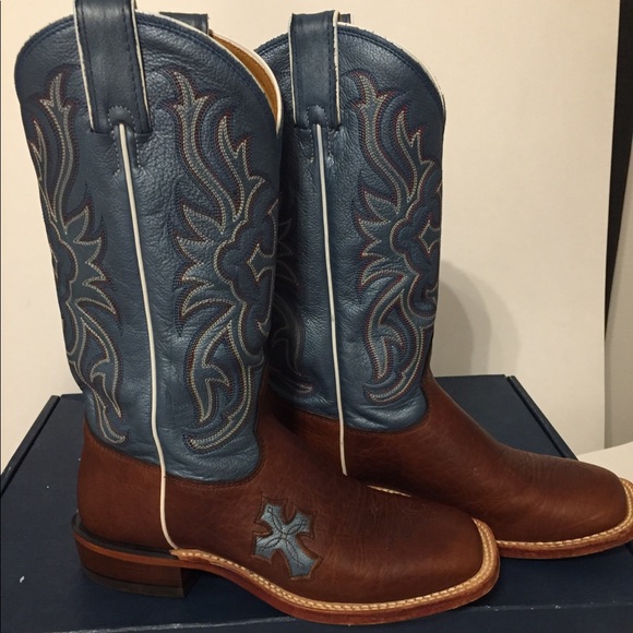 tony lama women's cross inlay western boots